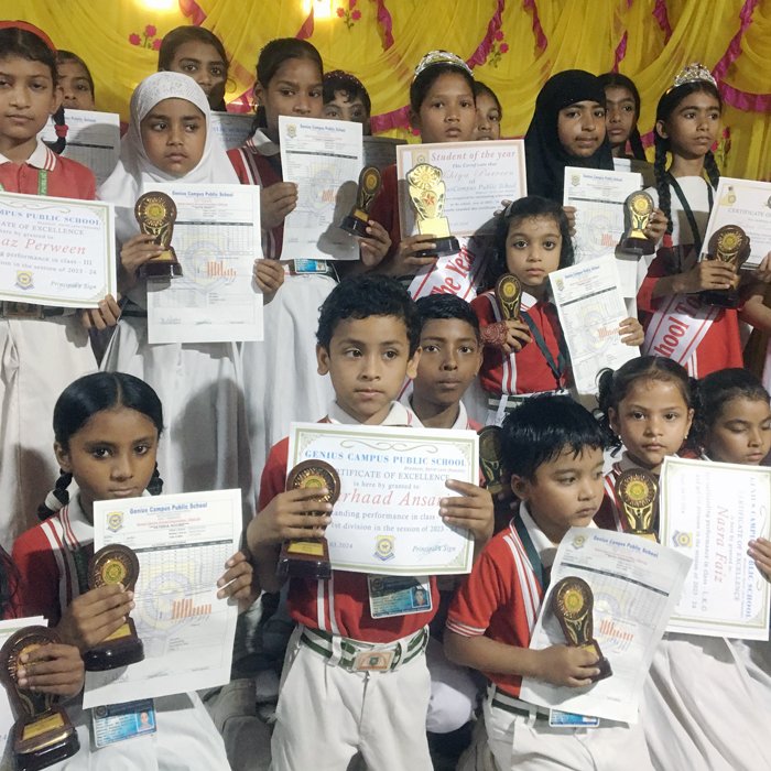 well education in genius campus public school in nawada